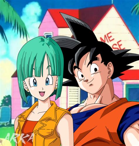 dragon ball goku and bulma